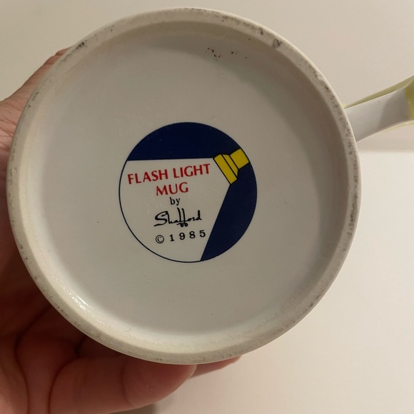 Very Rare 1985 Shafford Flash Light Coffee Tea Mug Cup ‘You Light Up My Life’ - Picture 2 of 6